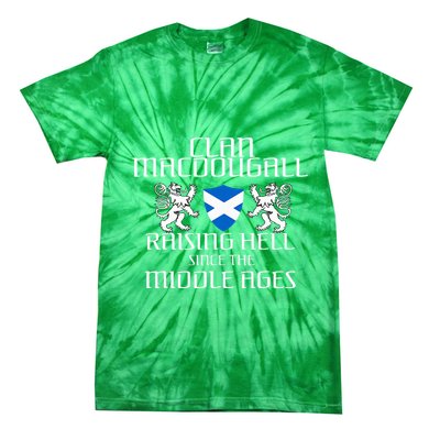 Macdougall Scottish Family Scotland Name Clan Tie-Dye T-Shirt