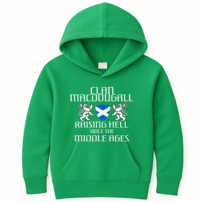 Macdougall Scottish Family Scotland Name Clan Kids Hoodie