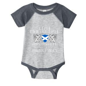 Macdougall Scottish Family Scotland Name Clan Infant Baby Jersey Bodysuit