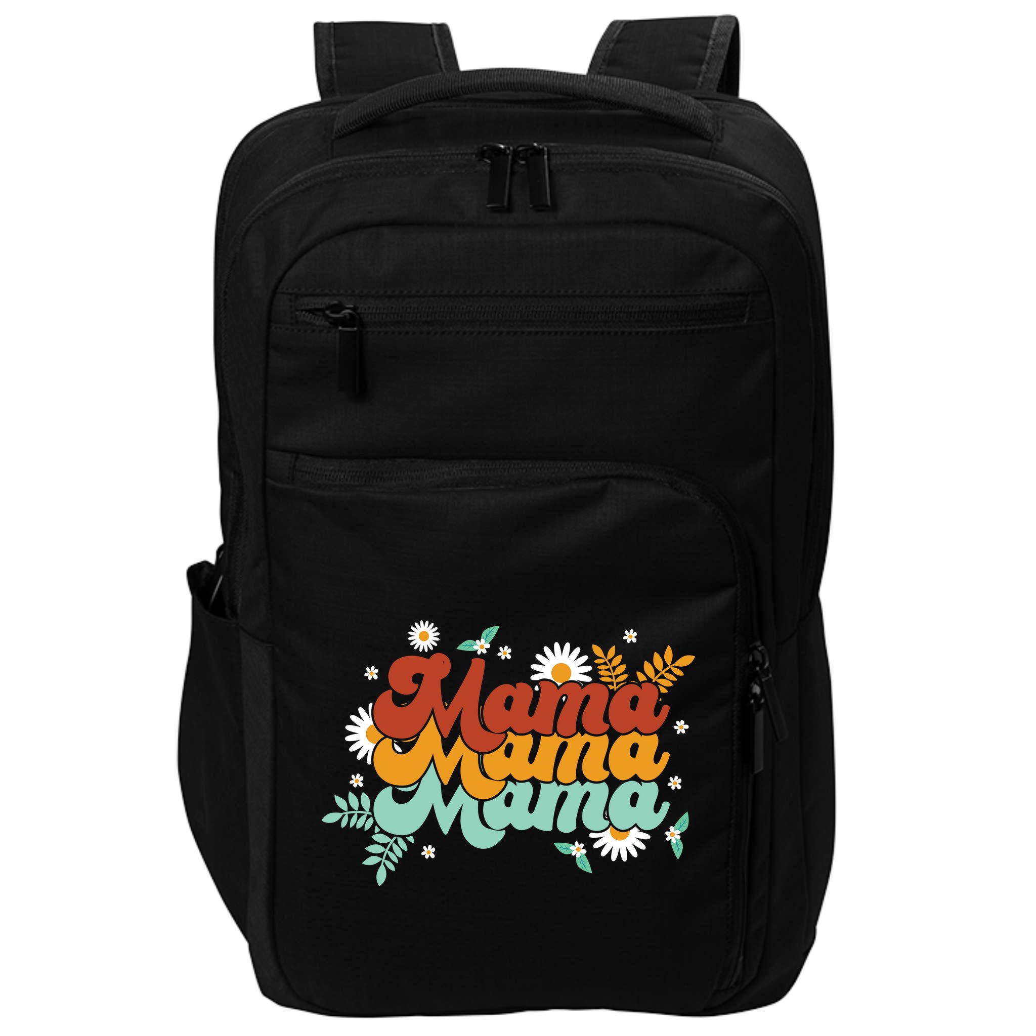 Mama Spring Floral Cute Mom Gift Impact Tech Backpack