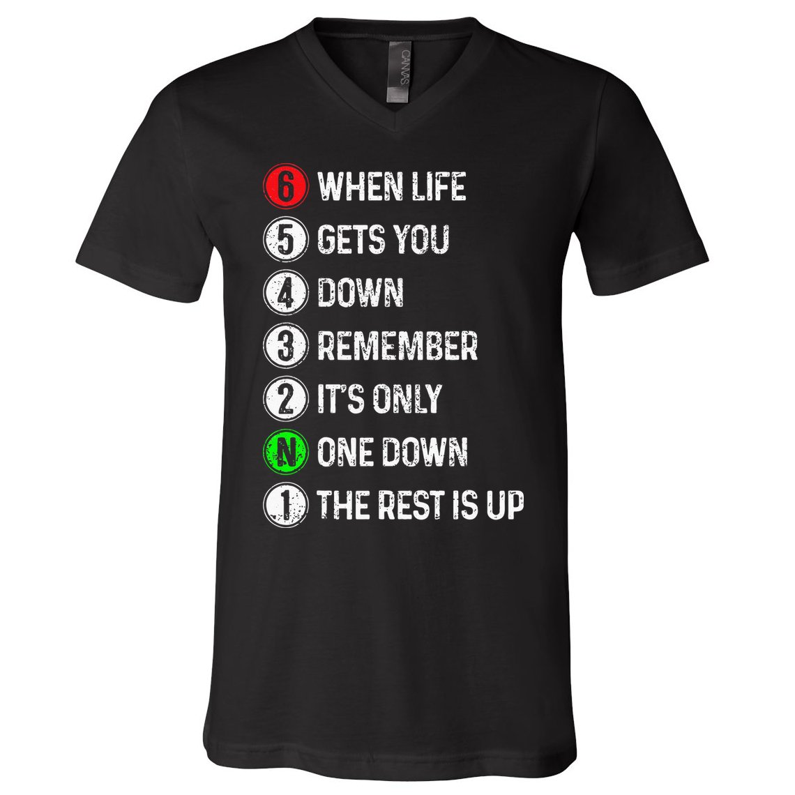 Motorcycle Shift Funny Saying Motocross Motorbike Biker Gift V-Neck T-Shirt