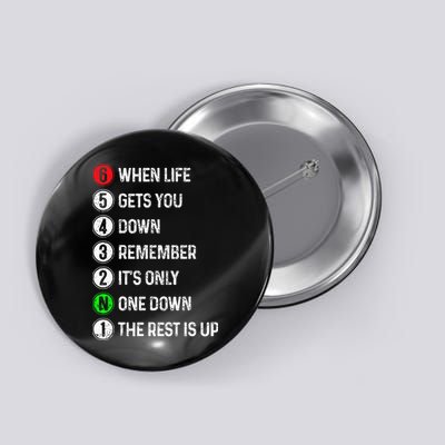 Motorcycle Shift Funny Saying Motocross Motorbike Biker Gift Button