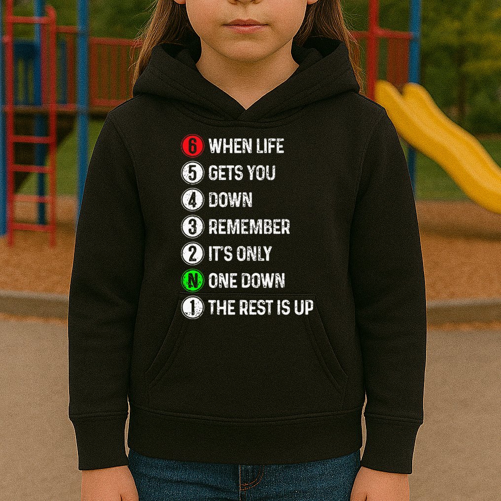 Motorcycle Shift Funny Saying Motocross Motorbike Biker Gift Kids Hoodie