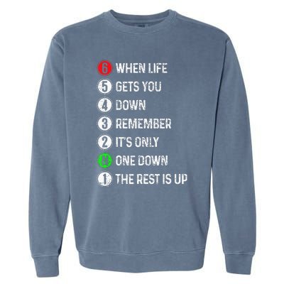 Motorcycle Shift Funny Saying Motocross Motorbike Biker Gift Garment-Dyed Sweatshirt