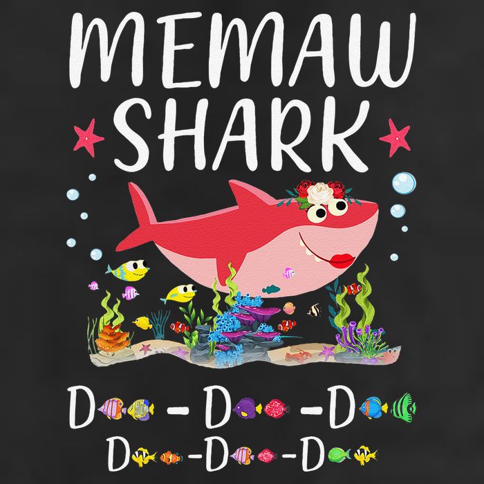 Memaw Shark, Funny Mother's Day Floral Gift Beanie
