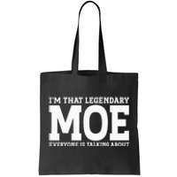 Moe Surname Funny Team Family Last Name Moe Tote Bag