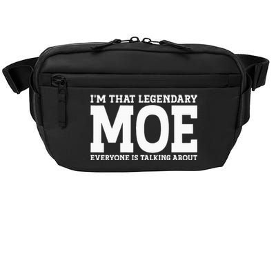 Moe Surname Funny Team Family Last Name Moe Crossbody Pack