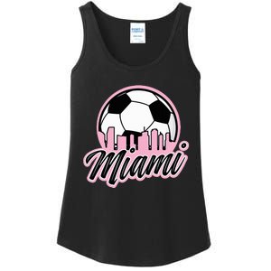 Miami Soccer Fans Related Products Ladies Essential Tank