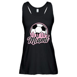 Miami Soccer Fans Related Products Ladies Essential Flowy Tank