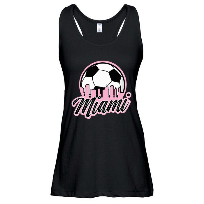 Miami Soccer Fans Related Products Ladies Essential Flowy Tank