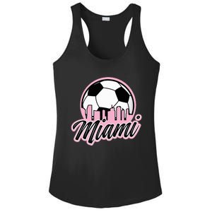 Miami Soccer Fans Related Products Ladies PosiCharge Competitor Racerback Tank