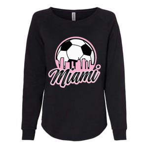 Miami Soccer Fans Related Products Womens California Wash Sweatshirt