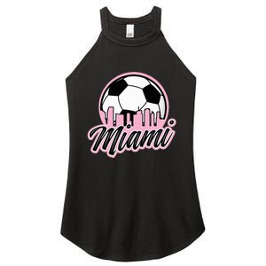 Miami Soccer Fans Related Products Women's Perfect Tri Rocker Tank