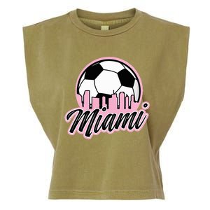 Miami Soccer Fans Related Products Garment-Dyed Women's Muscle Tee