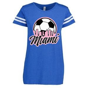 Miami Soccer Fans Related Products Enza Ladies Jersey Football T-Shirt