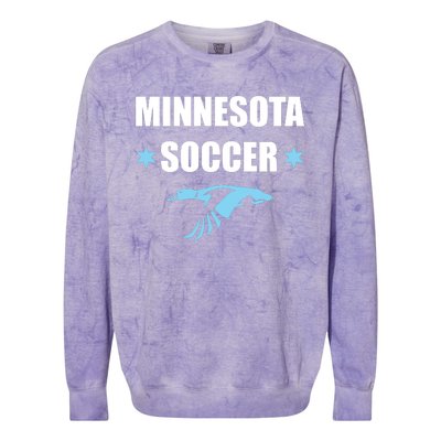 Minnesota Soccer Fan Gear Fc United Colorblast Crewneck Sweatshirt