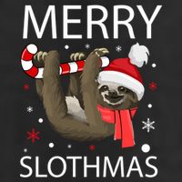 Merry Slothmas For Sloth Lovers Gift Golf Towel