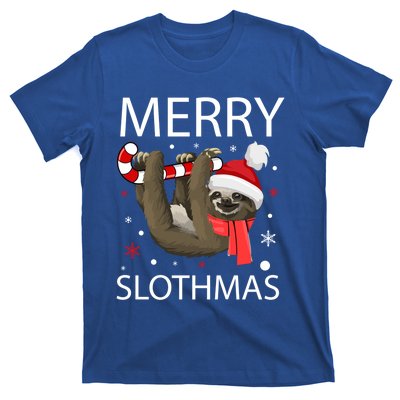 Merry Slothmas For Sloth Lovers Gift T-Shirt