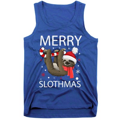 Merry Slothmas For Sloth Lovers Gift Tank Top