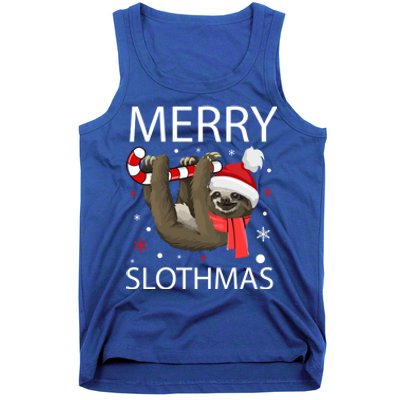 Merry Slothmas For Sloth Lovers Gift Tank Top