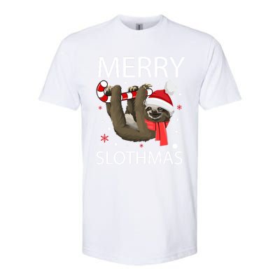 Merry Slothmas For Sloth Lovers Gift Softstyle CVC T-Shirt