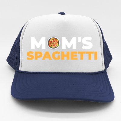 Mom's Spaghetti Funny Gift Trucker Hat