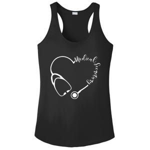 Medical Secretary Funny Gift Medical Administrative Assistant Outfit Gift Ladies PosiCharge Competitor Racerback Tank