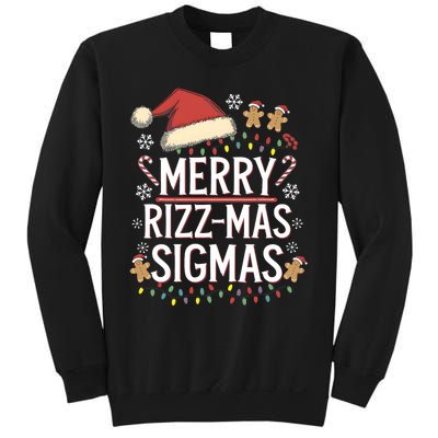 Merry Sigmas Funny Gen Alpha Xmas Santa Christmas Sweatshirt