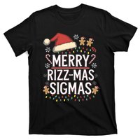 Merry Sigmas Funny Gen Alpha Xmas Santa Christmas T-Shirt