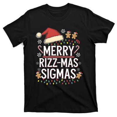 Merry Sigmas Funny Gen Alpha Xmas Santa Christmas T-Shirt