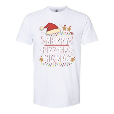 Merry Sigmas Funny Gen Alpha Xmas Santa Christmas Softstyle CVC T-Shirt