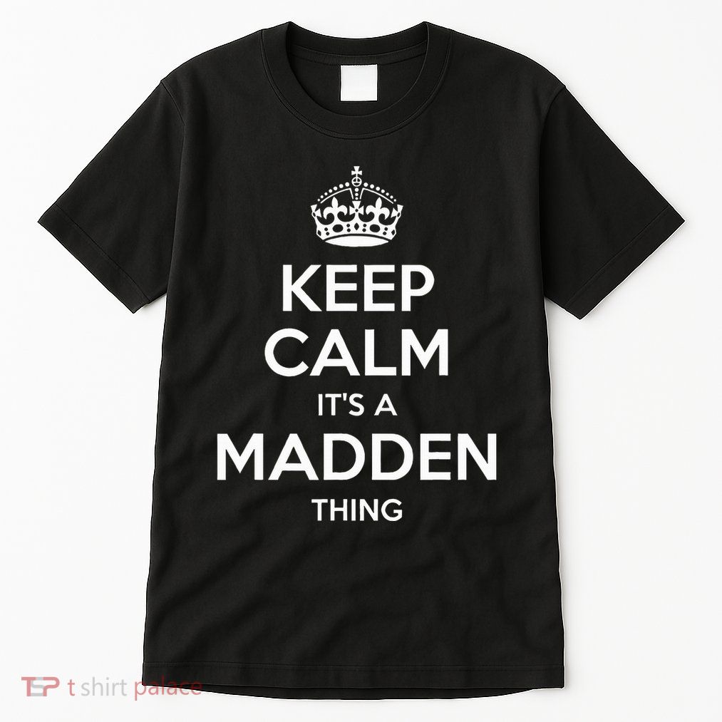 Madden Surname Funny Family Tree Birthday Reunion Gift Idea Tall T-Shirt
