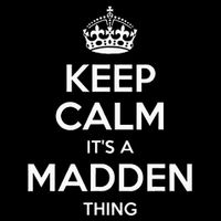 Madden Surname Funny Family Tree Birthday Reunion Gift Idea Women's Crop Top Tee