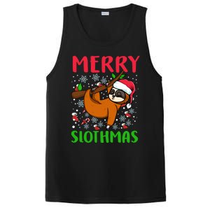 Merry Slothmas Funny Gift PosiCharge Competitor Tank