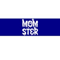 Mom Ster Funny Halloween Mom Spooky Mama Momster Gift Bumper Sticker