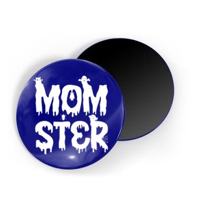 Mom Ster Funny Halloween Mom Spooky Mama Momster Gift Magnet