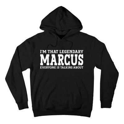 Marcus Surname Funny Team Family Last Name Marcus Hoodie