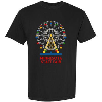 Minnesota State Fair Ferris Wheel County Fair Garment-Dyed Heavyweight T-Shirt