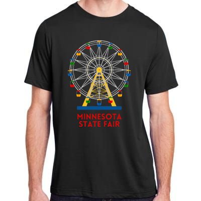 Minnesota State Fair Ferris Wheel County Fair Adult ChromaSoft Performance T-Shirt