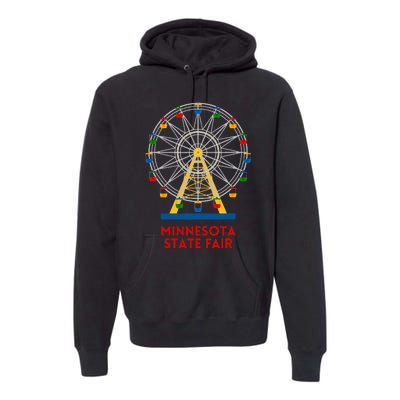 Minnesota State Fair Ferris Wheel County Fair Premium Hoodie