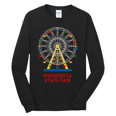 Minnesota State Fair Ferris Wheel County Fair Tall Long Sleeve T-Shirt