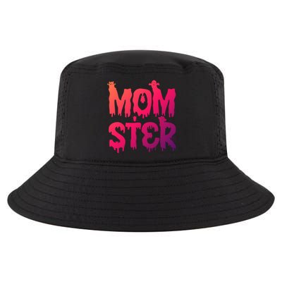 Mom Ster Funny Halloween Mom Spooky Mama Momster Gift Cool Comfort Performance Bucket Hat