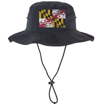 MARYLAND STATE FLAG ANNAPOLIS BALTIMORE CHESAPEAKE BAY Legacy Cool Fit Booney Bucket Hat