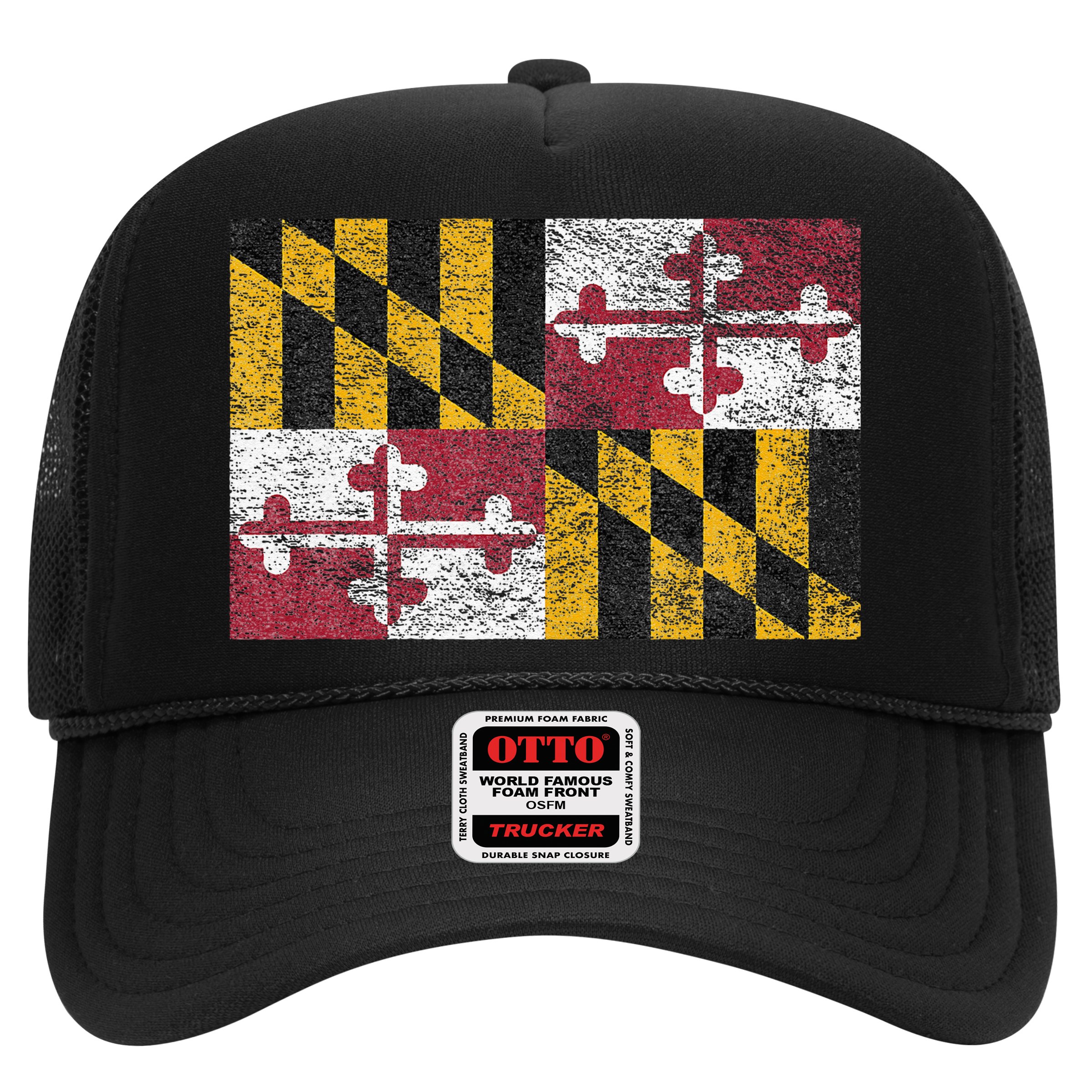 MARYLAND STATE FLAG ANNAPOLIS BALTIMORE CHESAPEAKE BAY Hat