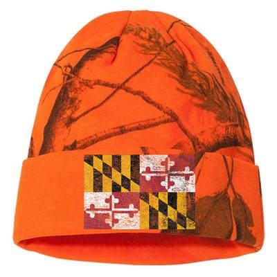 MARYLAND STATE FLAG ANNAPOLIS BALTIMORE CHESAPEAKE BAY Kati Licensed 12" Camo Beanie