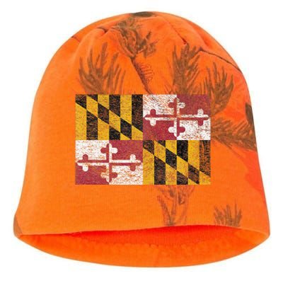 MARYLAND STATE FLAG ANNAPOLIS BALTIMORE CHESAPEAKE BAY Kati - Camo Knit Beanie