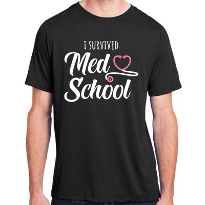 Med School Future Doctor Medical School Student Funny Gift Adult ChromaSoft Performance T-Shirt