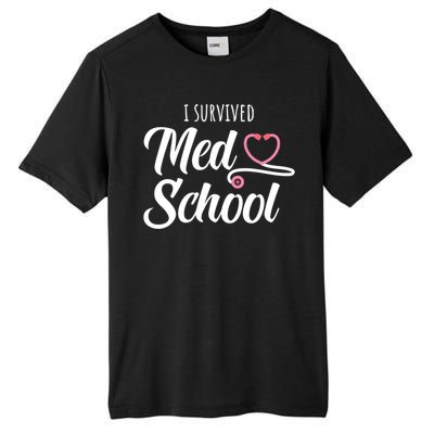 Med School Future Doctor Medical School Student Funny Gift Tall Fusion ChromaSoft Performance T-Shirt