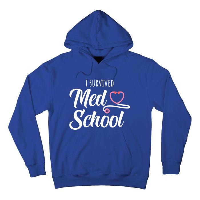 Med School Future Doctor Medical School Student Funny Gift Tall Hoodie