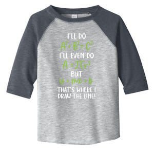 Math Saying Funny Math Joke Mathematician Cute Gift Toddler Fine Jersey T-Shirt